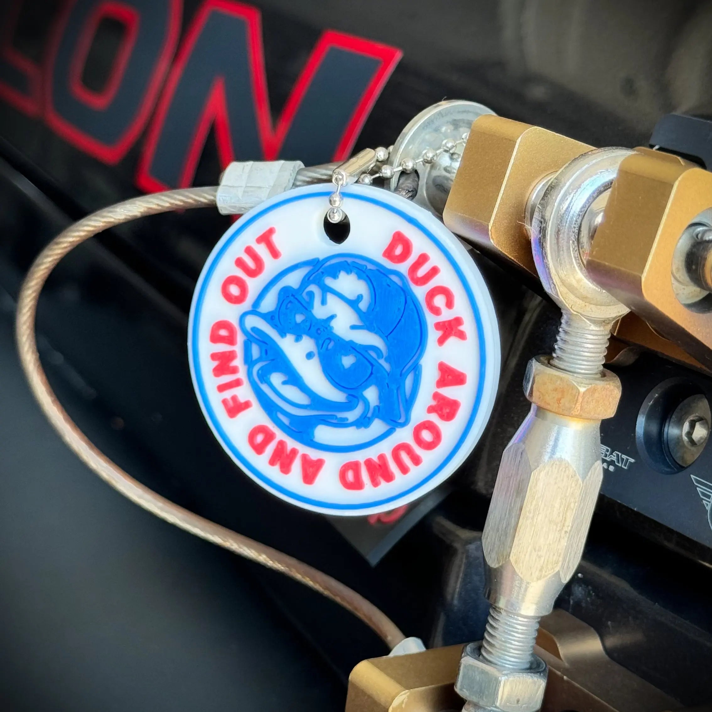 INDEPENDENCE D.A.F.O Keychain - F1rstWarrior JEEPish Single