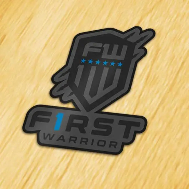 1W Dark Camo Decal - TALL Version - F1rstWarrior Sticker Default Title