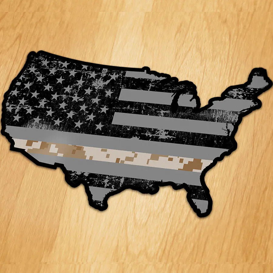 USA Defenders Decal - F1rstWarrior Sticker Default Title