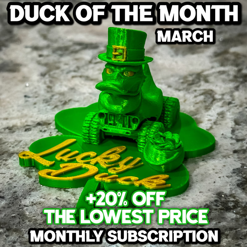 Duck of the Month - March (Subscription)