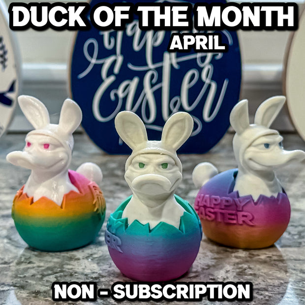 Duck of the Month - April (NON-Subscription)