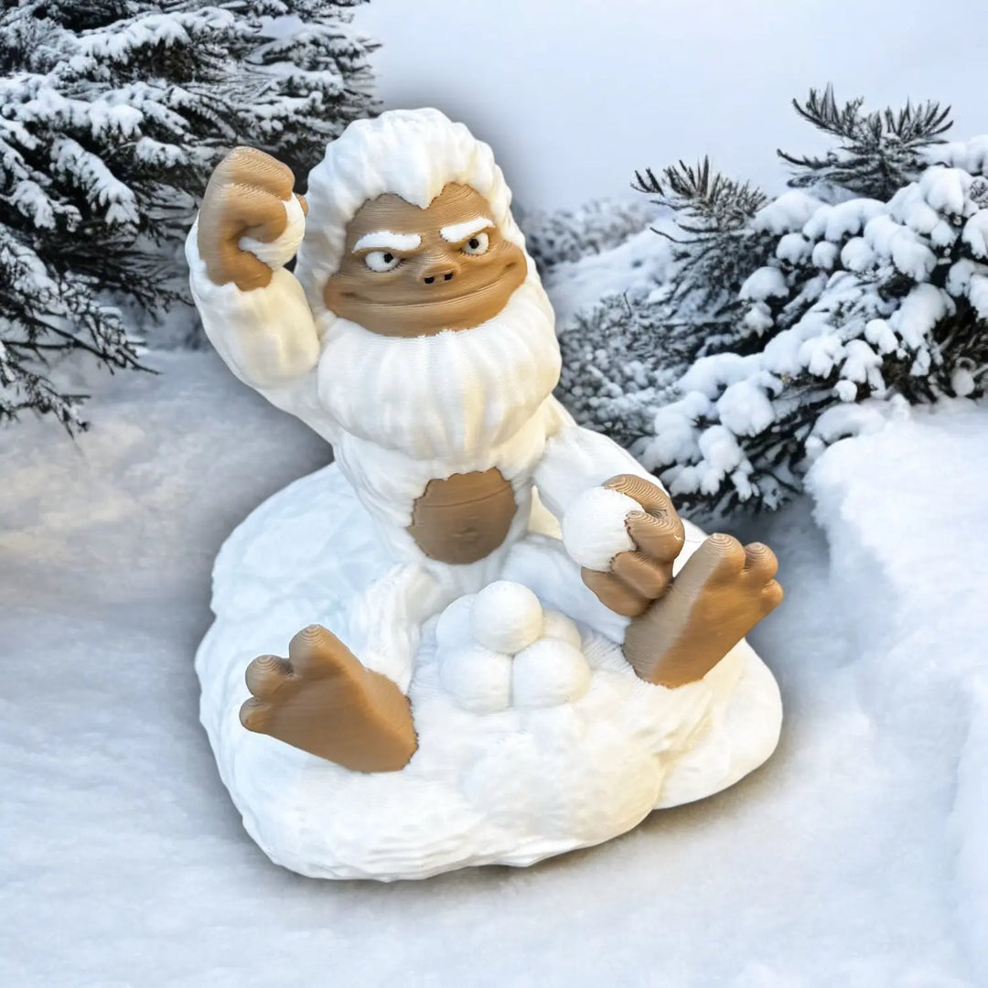 Snowball Fight! Yeti - DeskMate - F1rstWarrior DeskMate Default Title