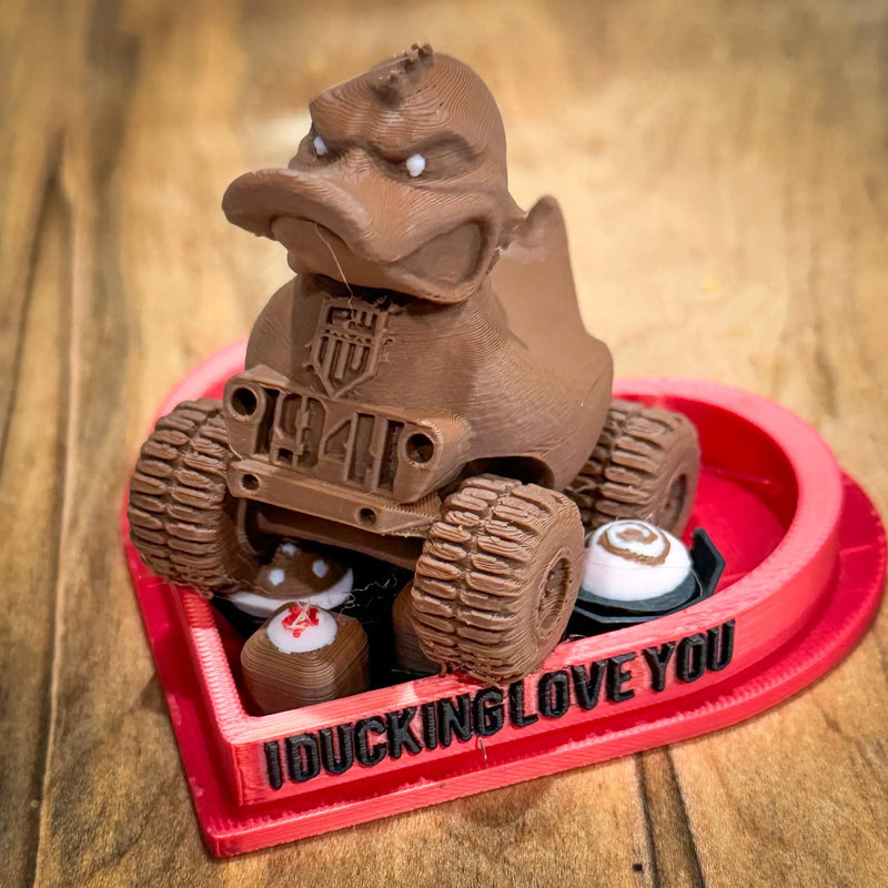 Choco’duck! Valentines Heart - F1rstWarrior JEEPish Default Title