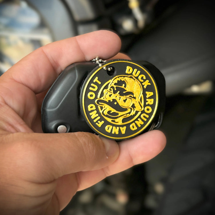D.A.F.O Keychain - F1rstWarrior JEEPish Single