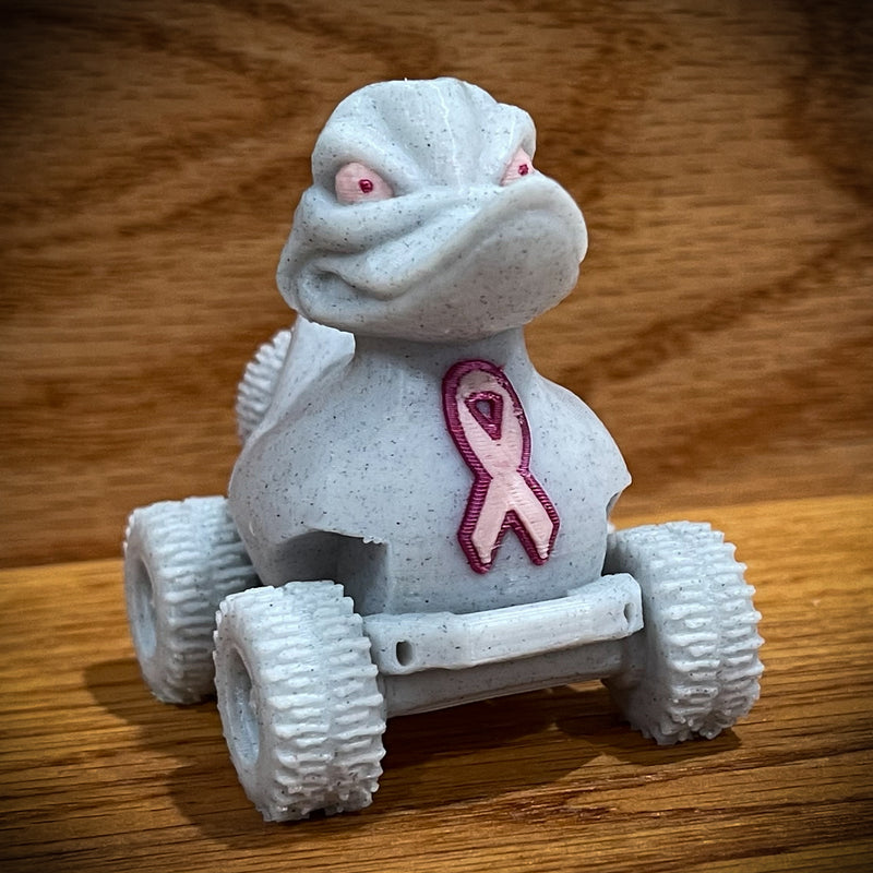 Breast Cancer Awareness Duck