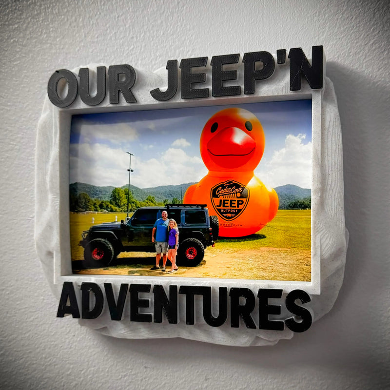 Adventures 4x6 Frame - F1rstWarrior JEEPish Default Title
