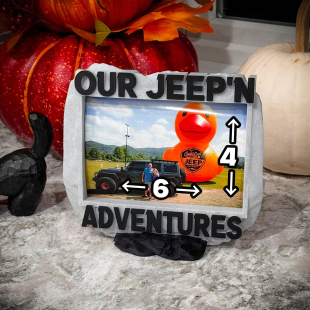 Adventures 4x6 Frame - F1rstWarrior JEEPish Default Title