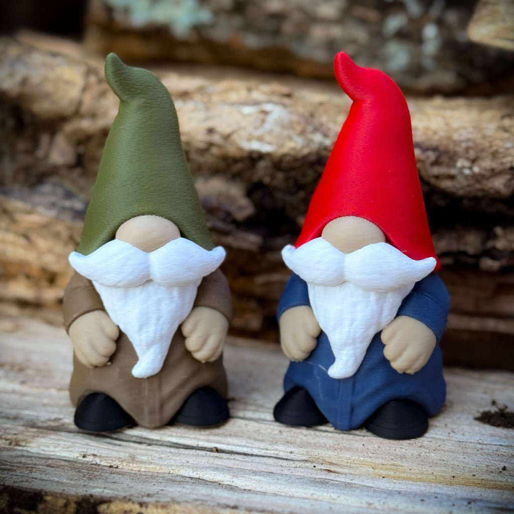 Nick Nack Gnome - F1rstWarrior JEEPish Blue / Red