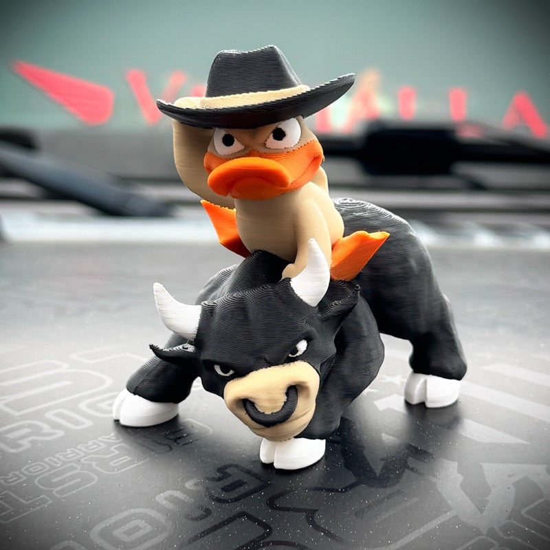 Bull Ridin' Duck