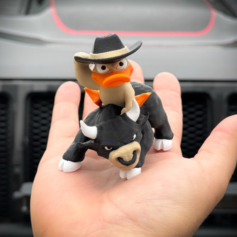 Bull Ridin' Duck