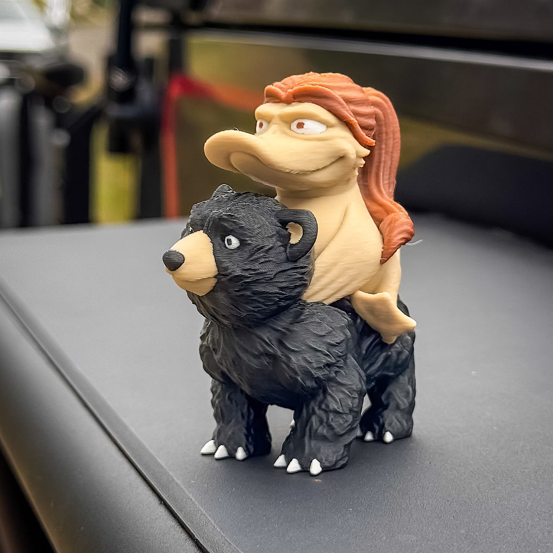 Mr. & Mrs. Smoky Duck Set