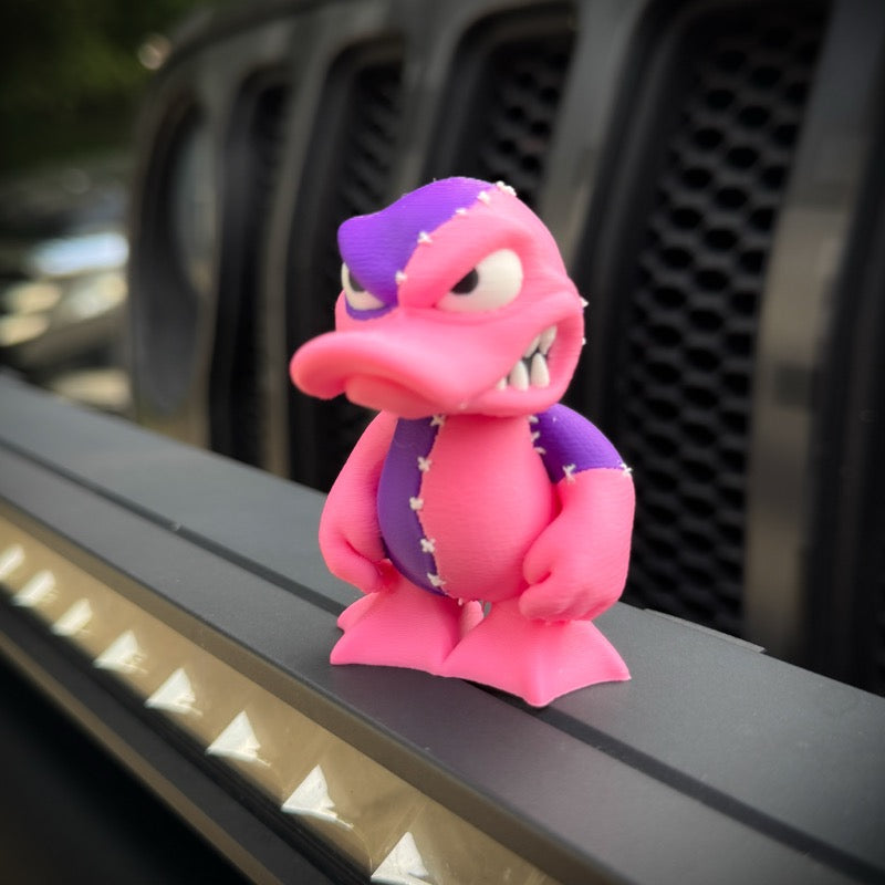 Pink & Purple Patches the Duck - Limited Edition