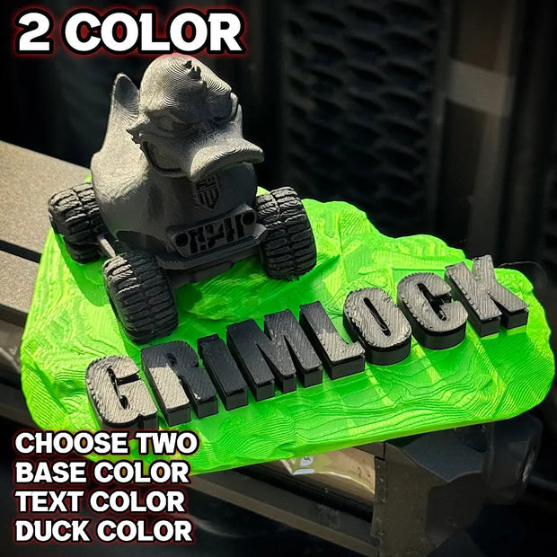 Custom Name Plate Duck - F1rstWarrior Default Title