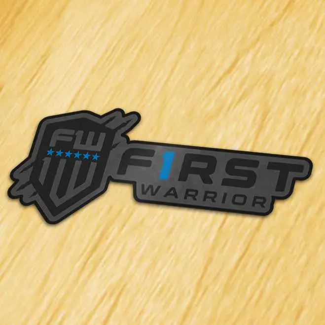 1W Dark Camo Decal - WIDE Version - F1rstWarrior Sticker Default Title
