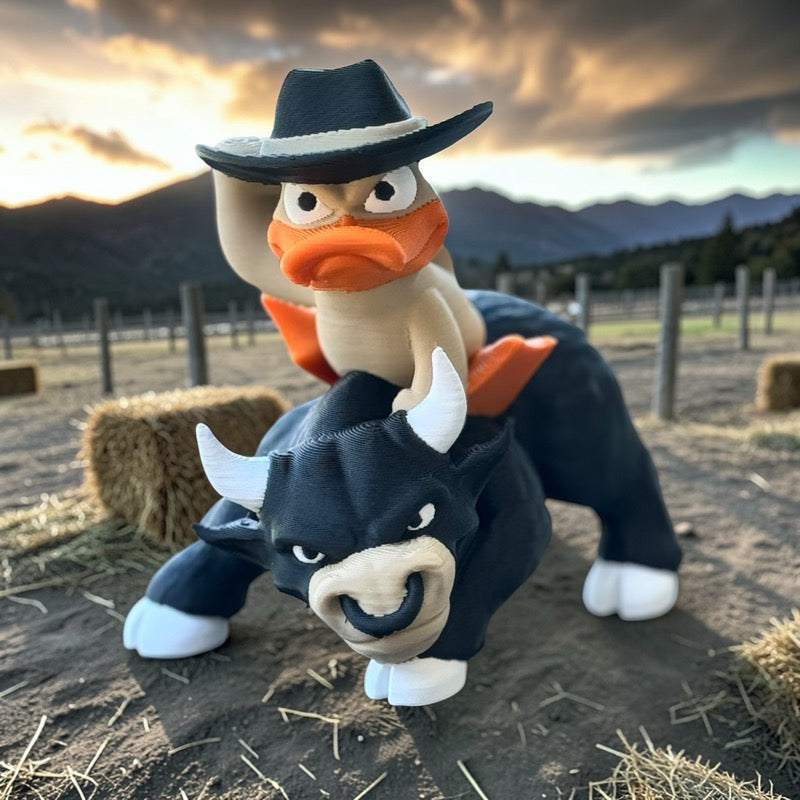 Bull Ridin' Duck