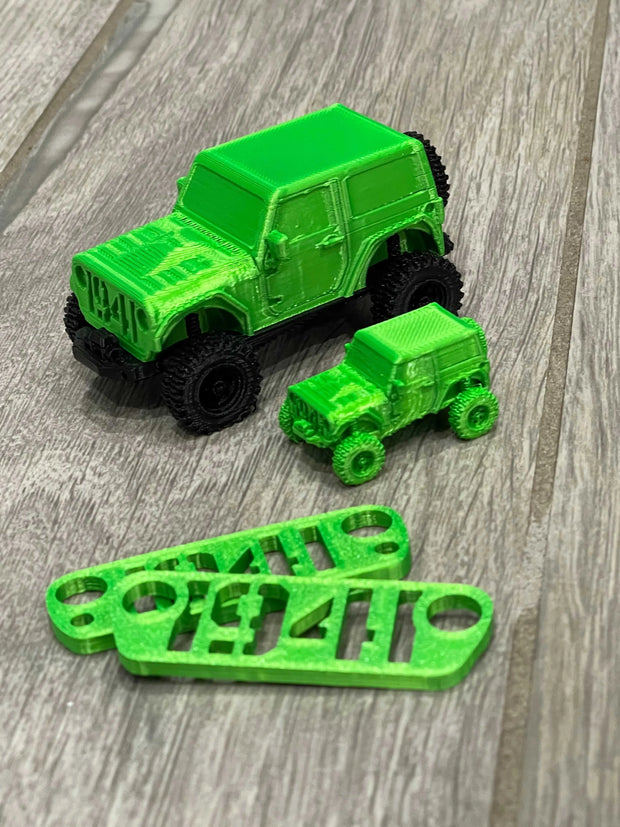 2 Door Offroad - F1rstWarrior JEEPish Black