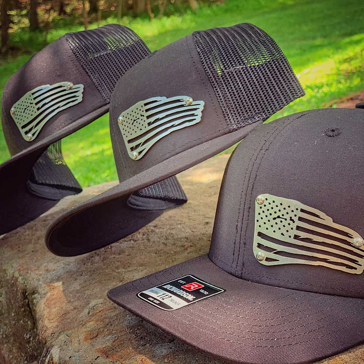Battle Flag Signature Series - Black - F1rstWarrior HATS Default Title