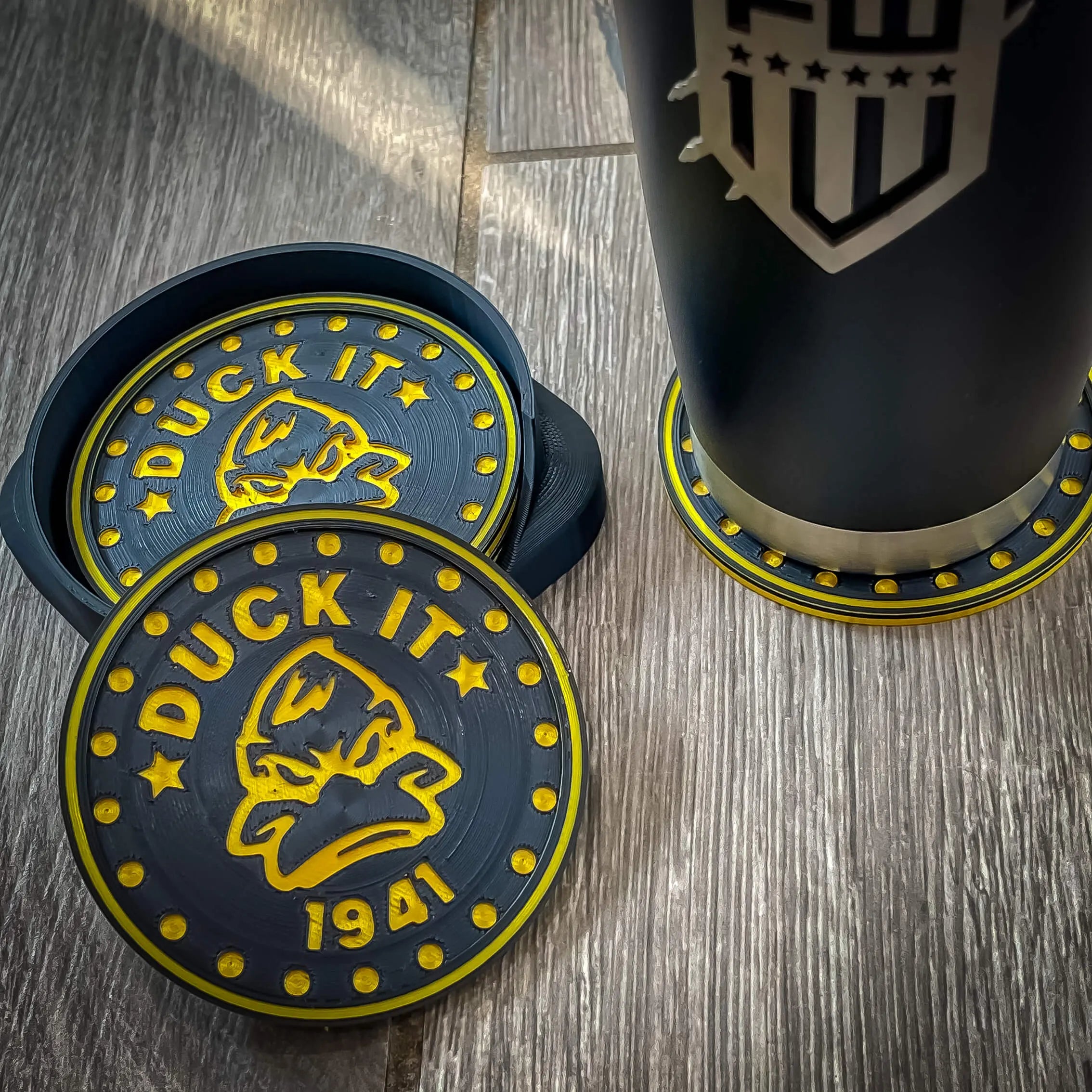 Duck it! Coaster Set - F1rstWarrior JEEPish Default Title