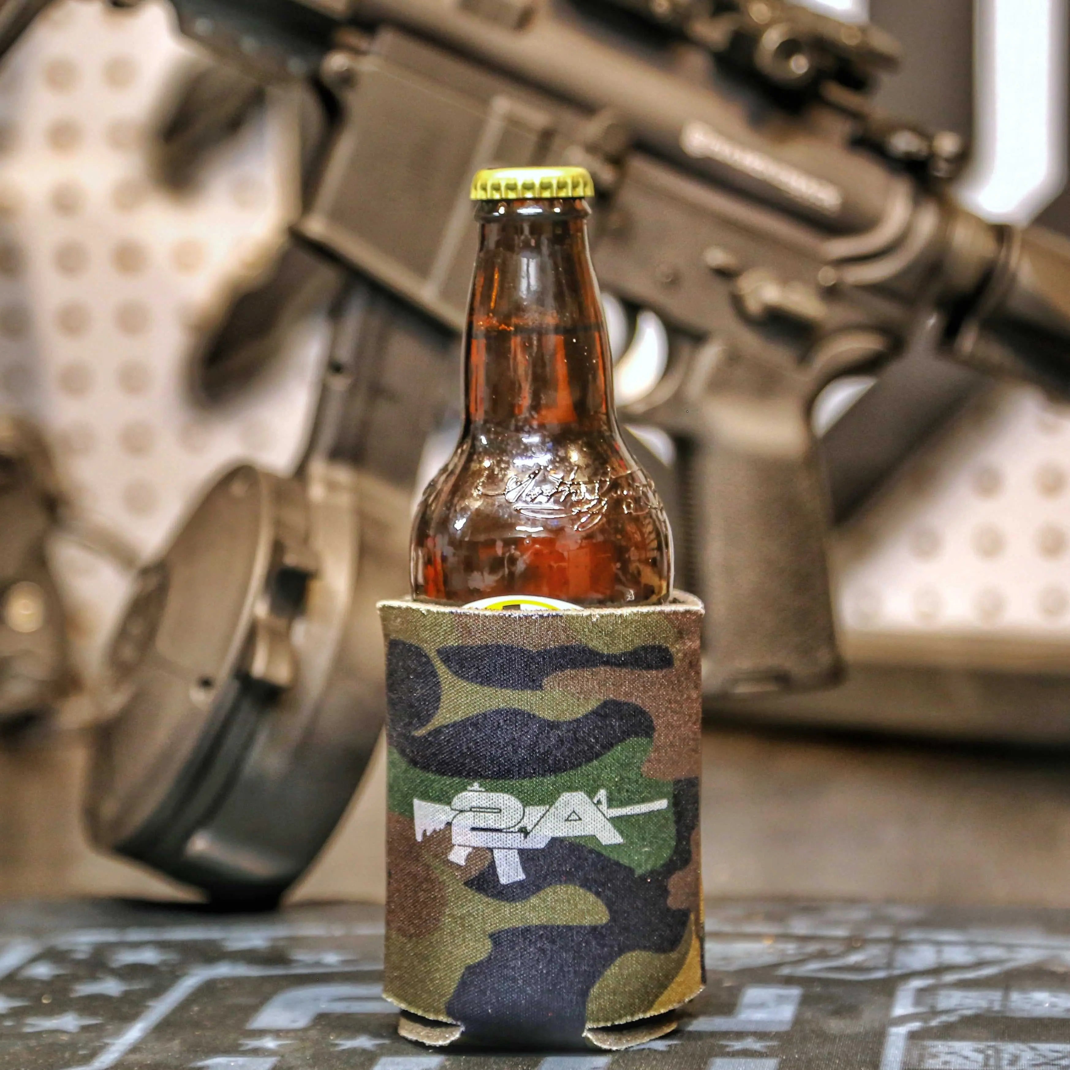 2A CAMO Soft Koozie - F1rstWarrior GEAR Default Title