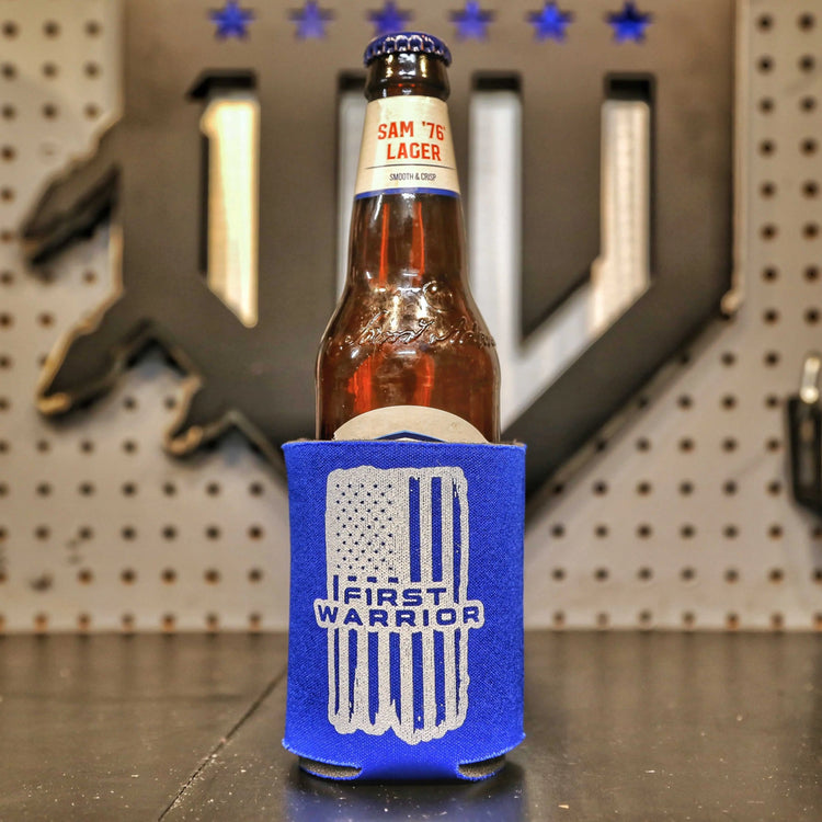 1W BLUE Soft Koozie - F1rstWarrior GEAR Default Title