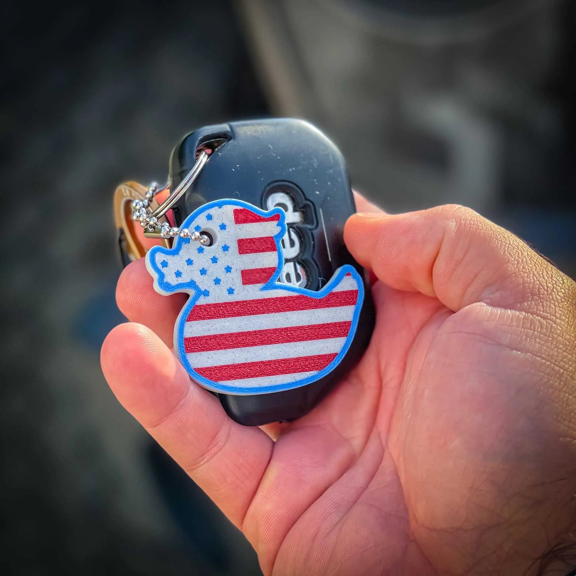 DuckLife KeyChain - F1rstWarrior JEEPish Single