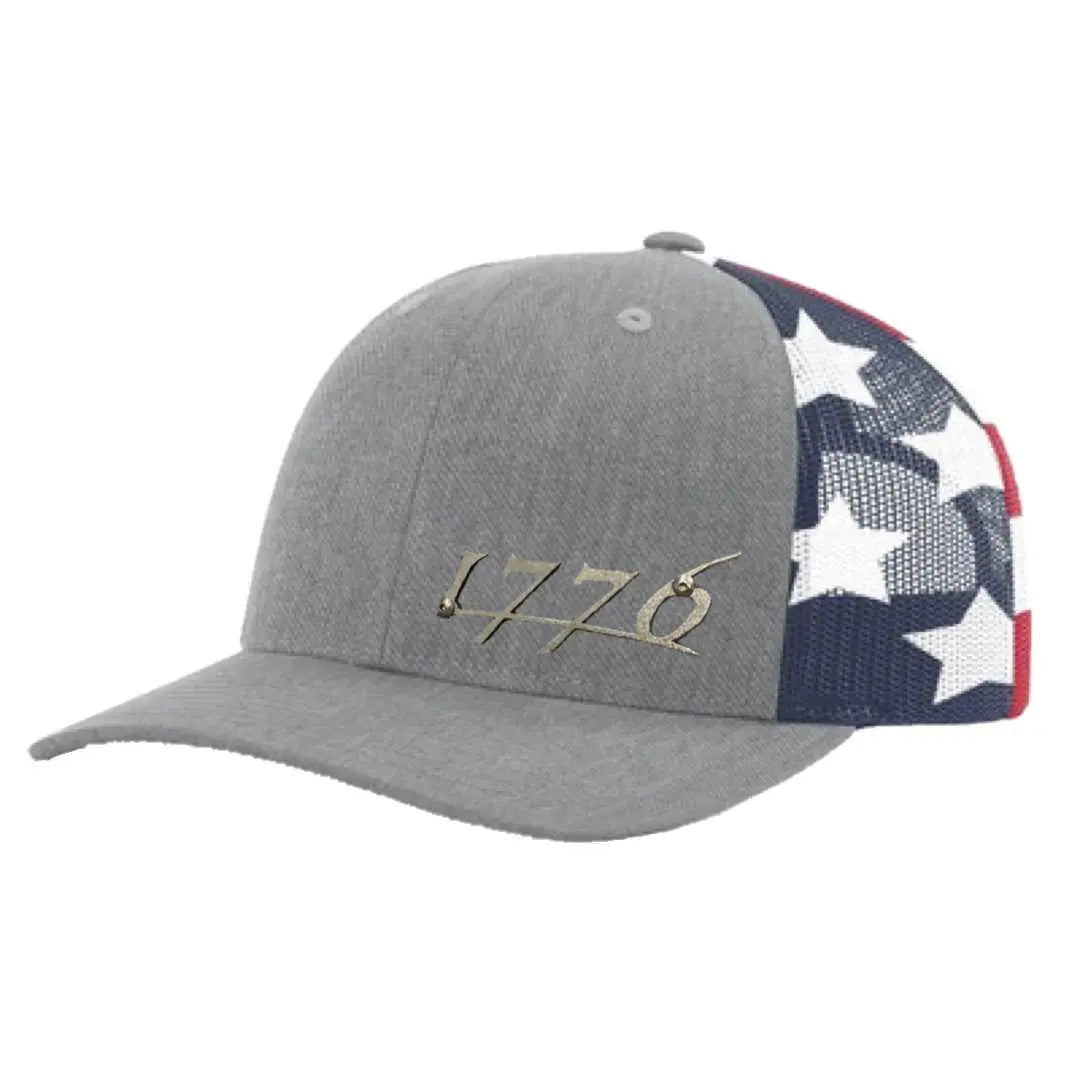 1776 Signature Series - Gray Flag - F1rstWarrior HATS Default Title
