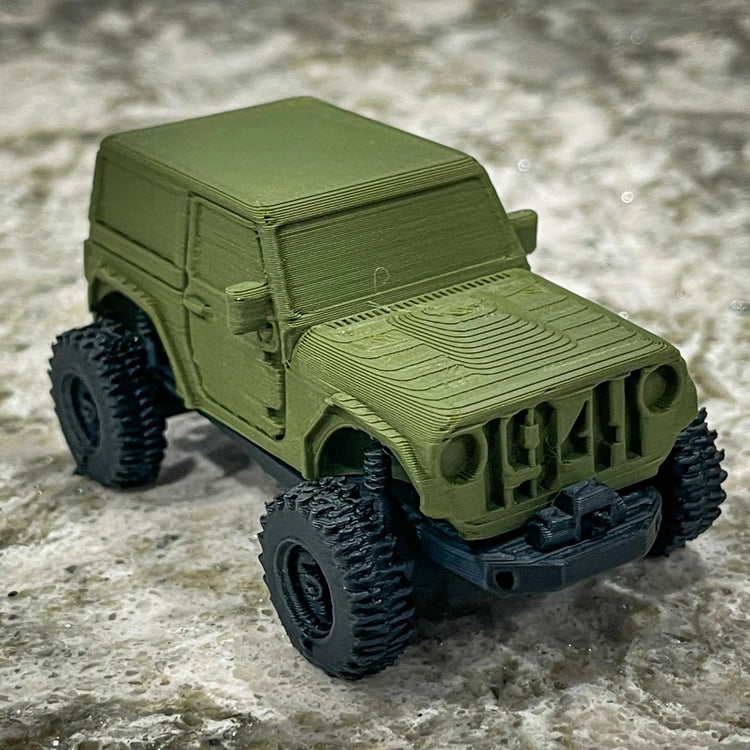 2 Door Offroad - F1rstWarrior JEEPish Black