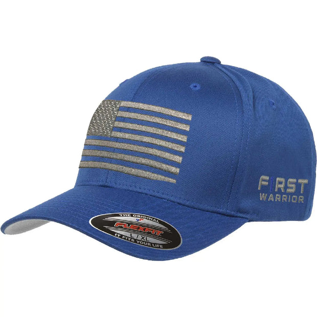 Blue Steel United Flag Flexfit
