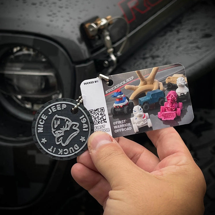DUCK IT KeyChain - F1rstWarrior JEEPish Single