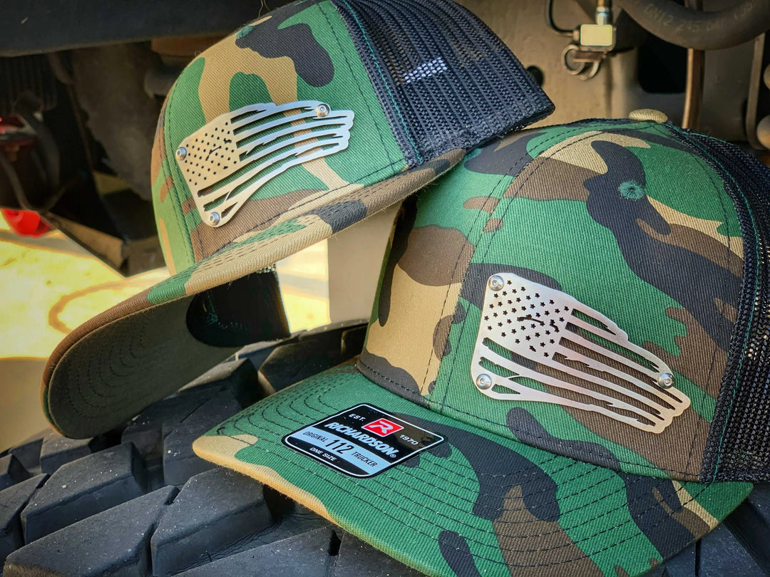 Battle Flag Signature Series - Camo - F1rstWarrior HATS Default Title