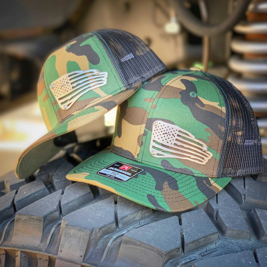 Battle Flag Signature Series - Camo - F1rstWarrior HATS Default Title