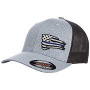 Blue Line Battle Flag FLEXFIT Hat