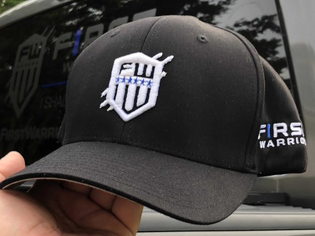 First Warrior Signature Series Black Flexfit Hat