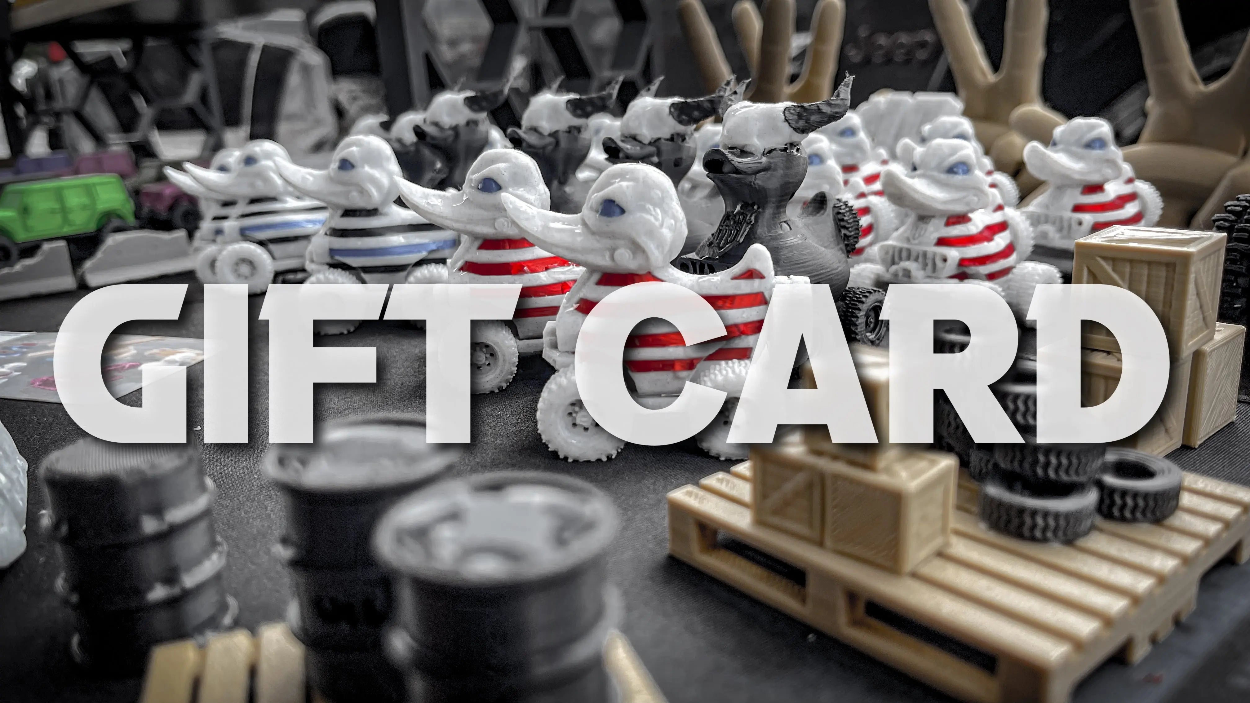 Gift Card + Free Random Duck! - F1rstWarrior $10.00