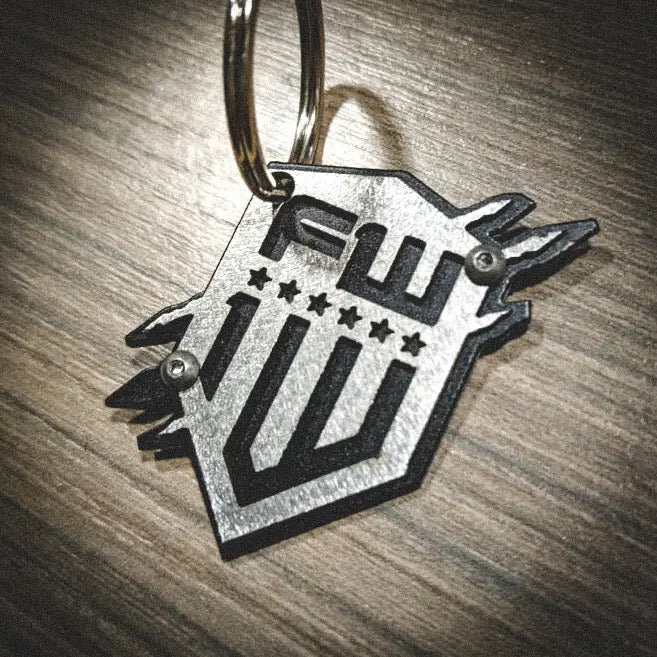 First Warrior Dual Layer Keychain - F1rstWarrior GEAR Default Title