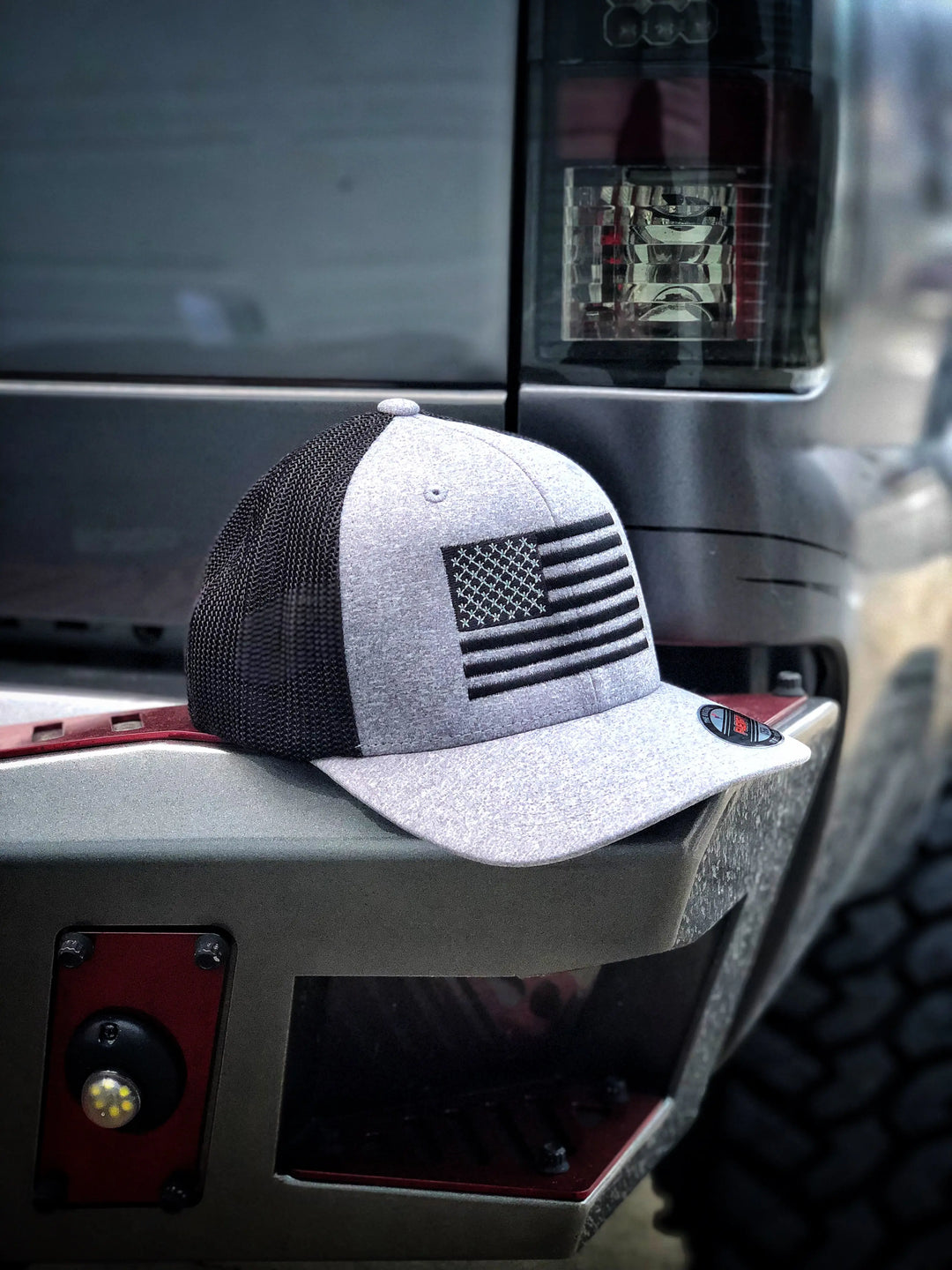 United Flag Black FLEXFIT - F1rstWarrior HATS Default Title