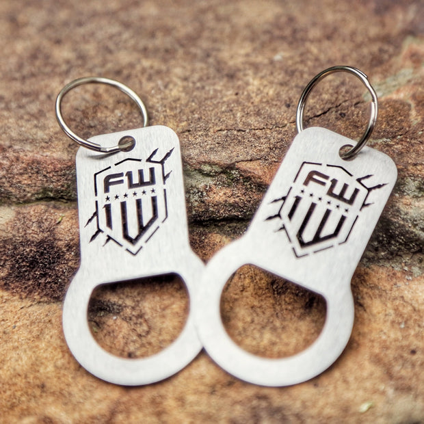FirstWarrior Keychain/Bottle Opener - F1rstWarrior GEAR Default Title