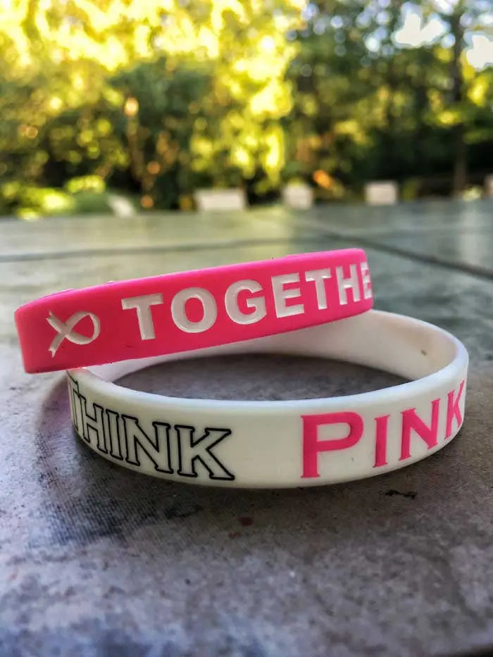 Think Pink Wristbands - F1rstWarrior GEAR Default Title