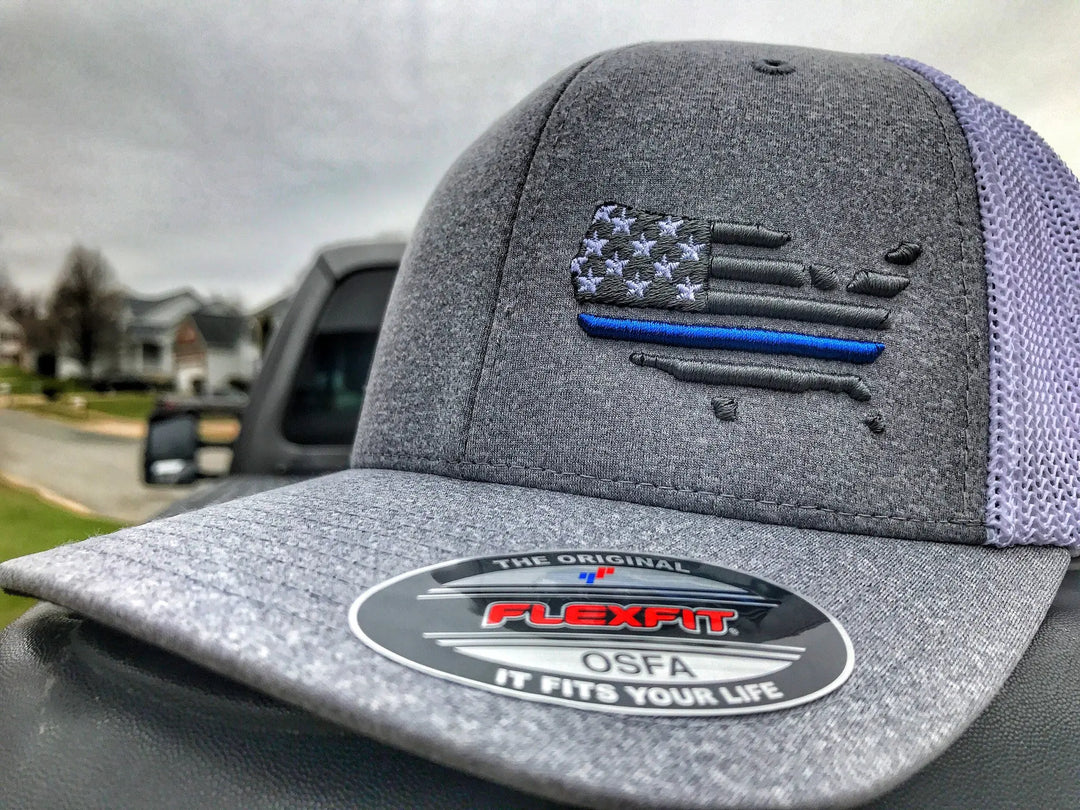 Peacemakers FlexFit Gray - F1rstWarrior HATS Default Title