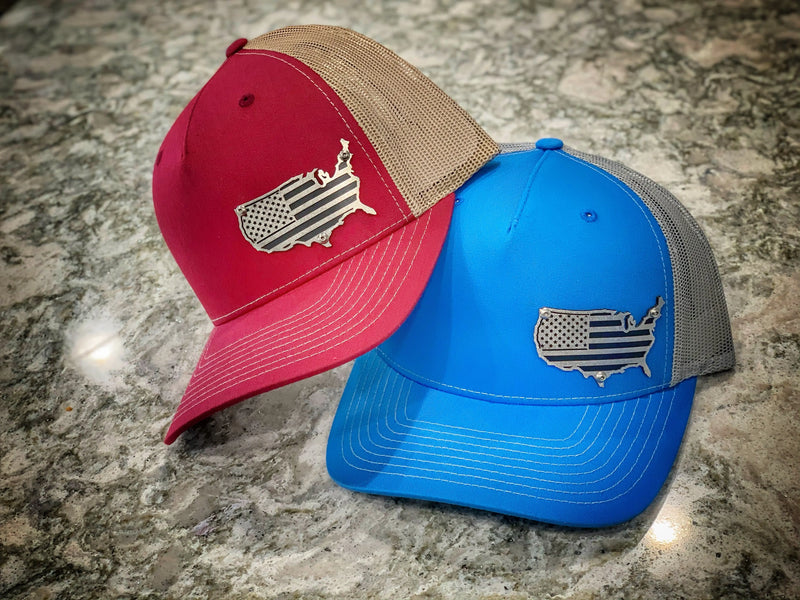 USA Signature Series - RED/TAN - F1rstWarrior HATS Default Title