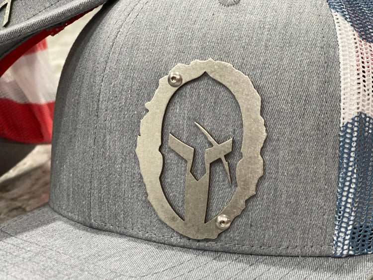 Spartan Signature Series - Gray Flag - F1rstWarrior HATS Default Title