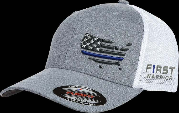 Peacemakers FlexFit Gray - F1rstWarrior HATS Default Title