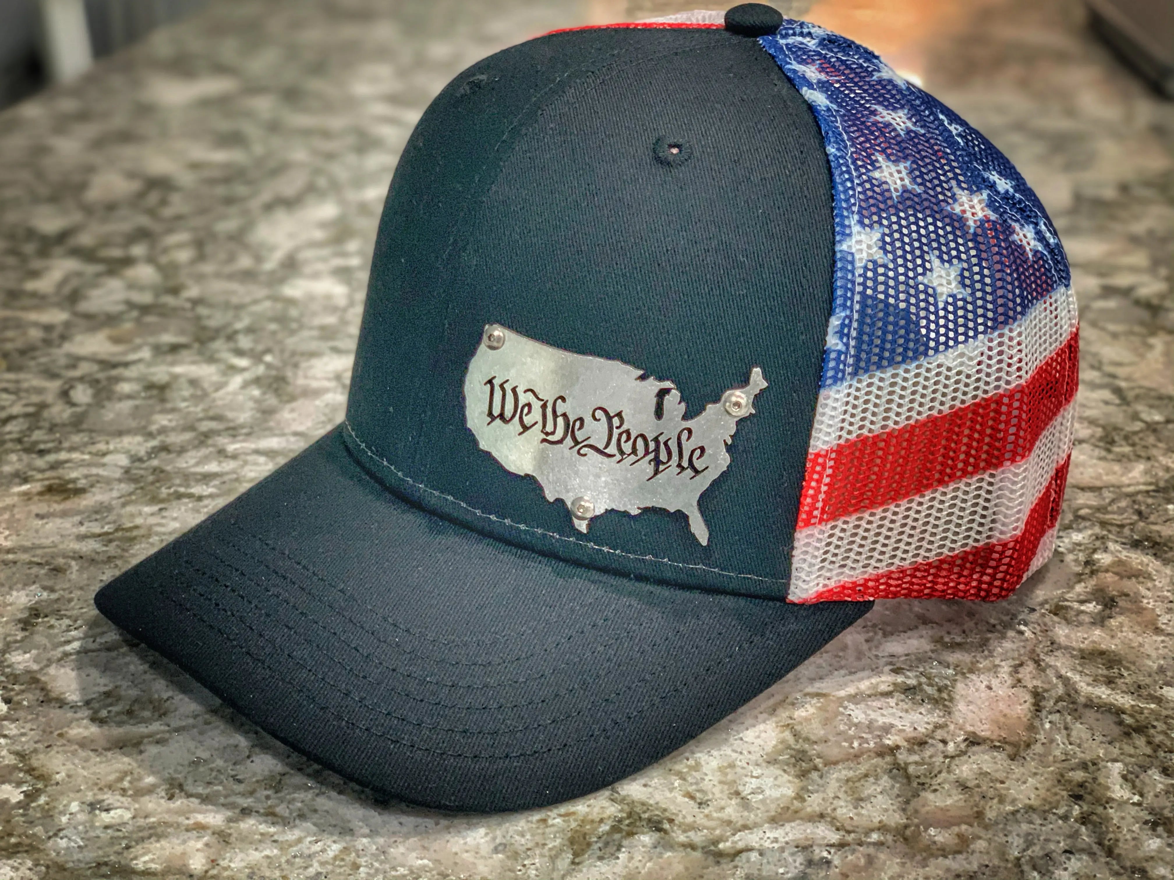We The People Signature Series - Black Flag - F1rstWarrior HATS Default Title