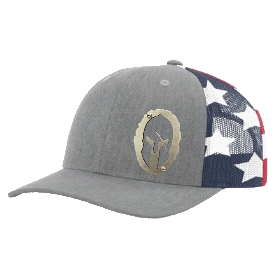 Spartan Signature Series - Gray Flag - F1rstWarrior HATS Default Title