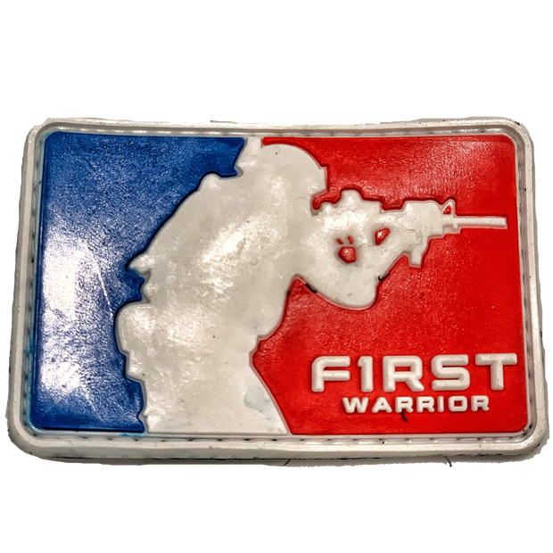 Warrior League PVC patch