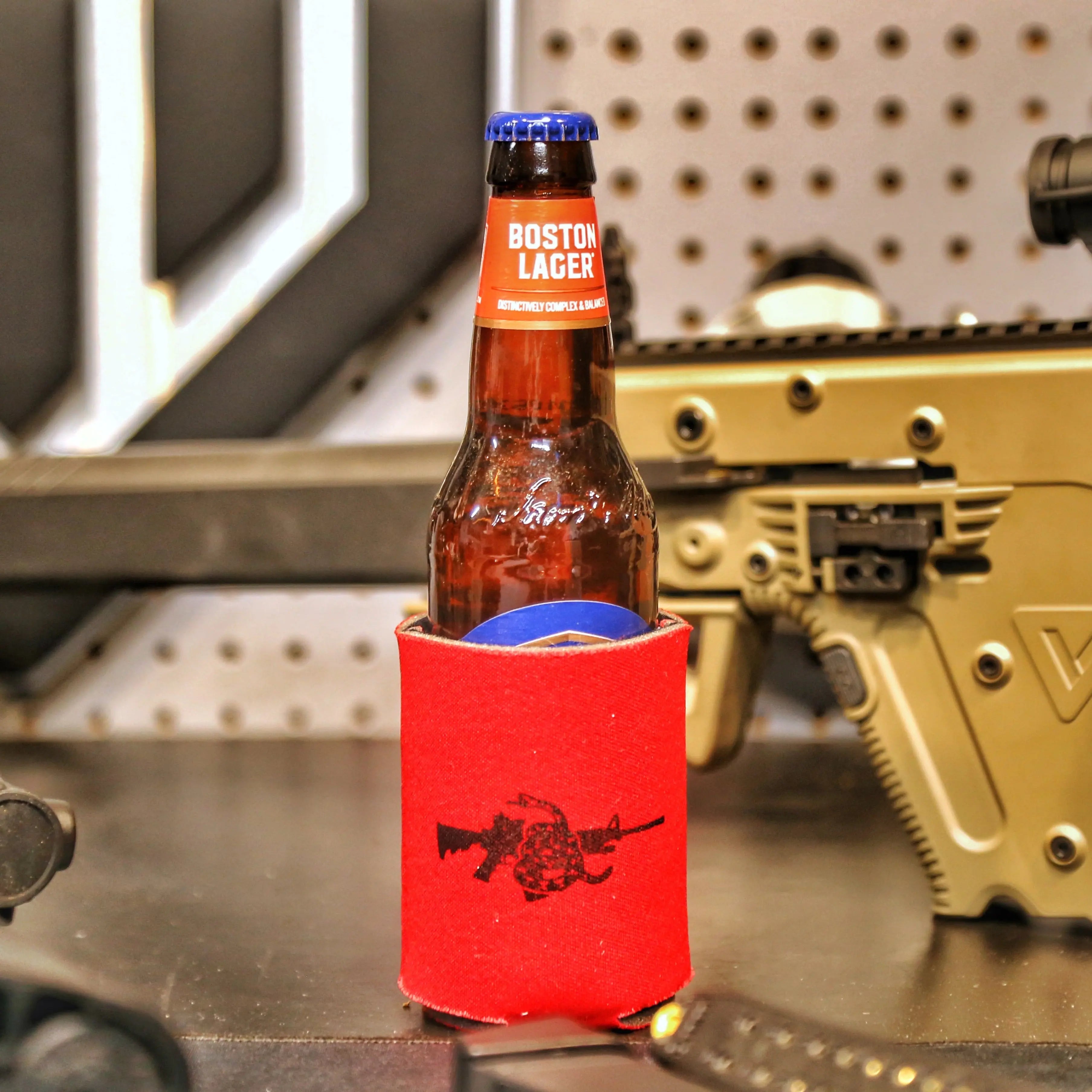 DTOM RED Soft Koozie - F1rstWarrior GEAR Default Title