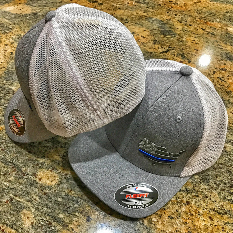 Peacemakers FlexFit Gray - F1rstWarrior HATS Default Title