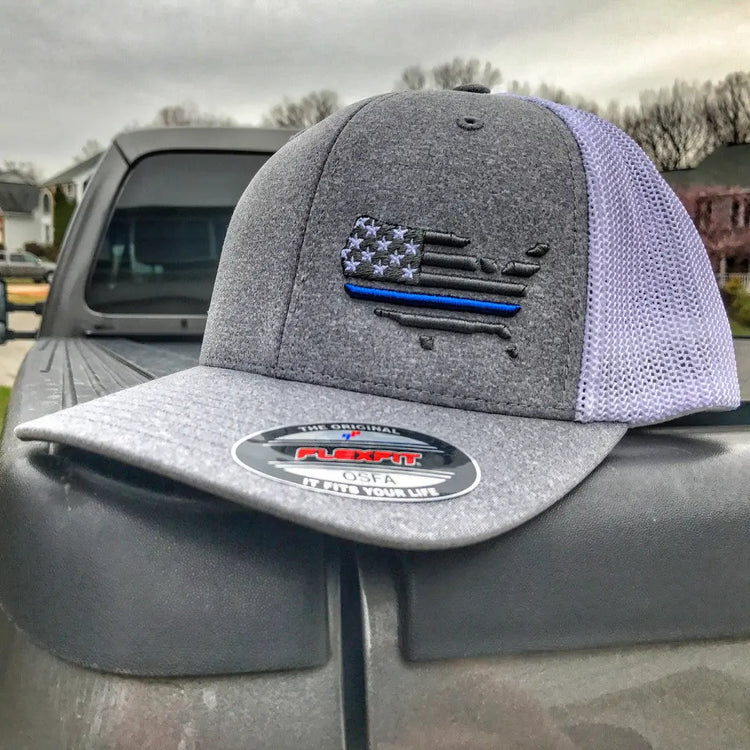 Peacemakers FlexFit Gray - F1rstWarrior HATS Default Title