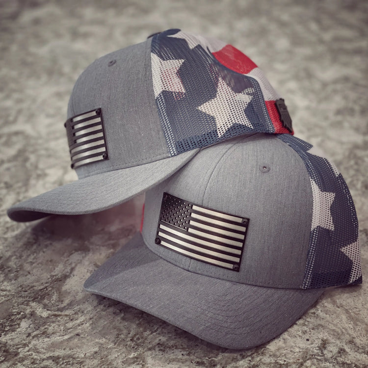 Mega United Signature Series - GRAY Flag - F1rstWarrior HATS Default Title