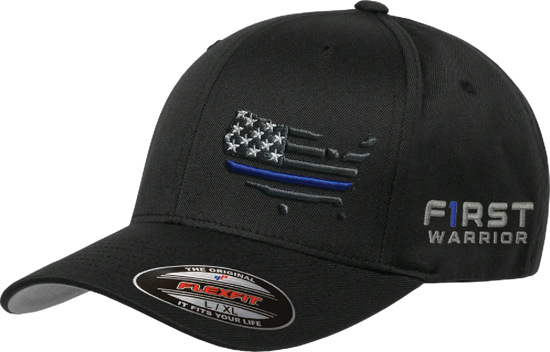 Peacemakers FlexFit - Black - F1rstWarrior HATS S/M